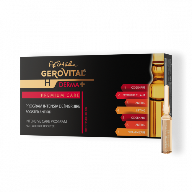 Gerovital Premium Care Intensive Skincare Kit – 7-Day Anti-Wrinkle