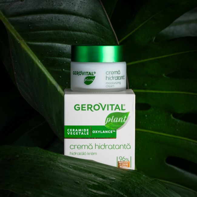 Hydrating Cream with Ceramides  Intense Hydration Normal & Combo Skin | Gerovital  Plant