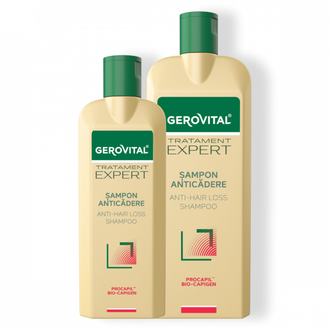 Anti-Hair Loss Shampoo | Gerovital Tratament Expert