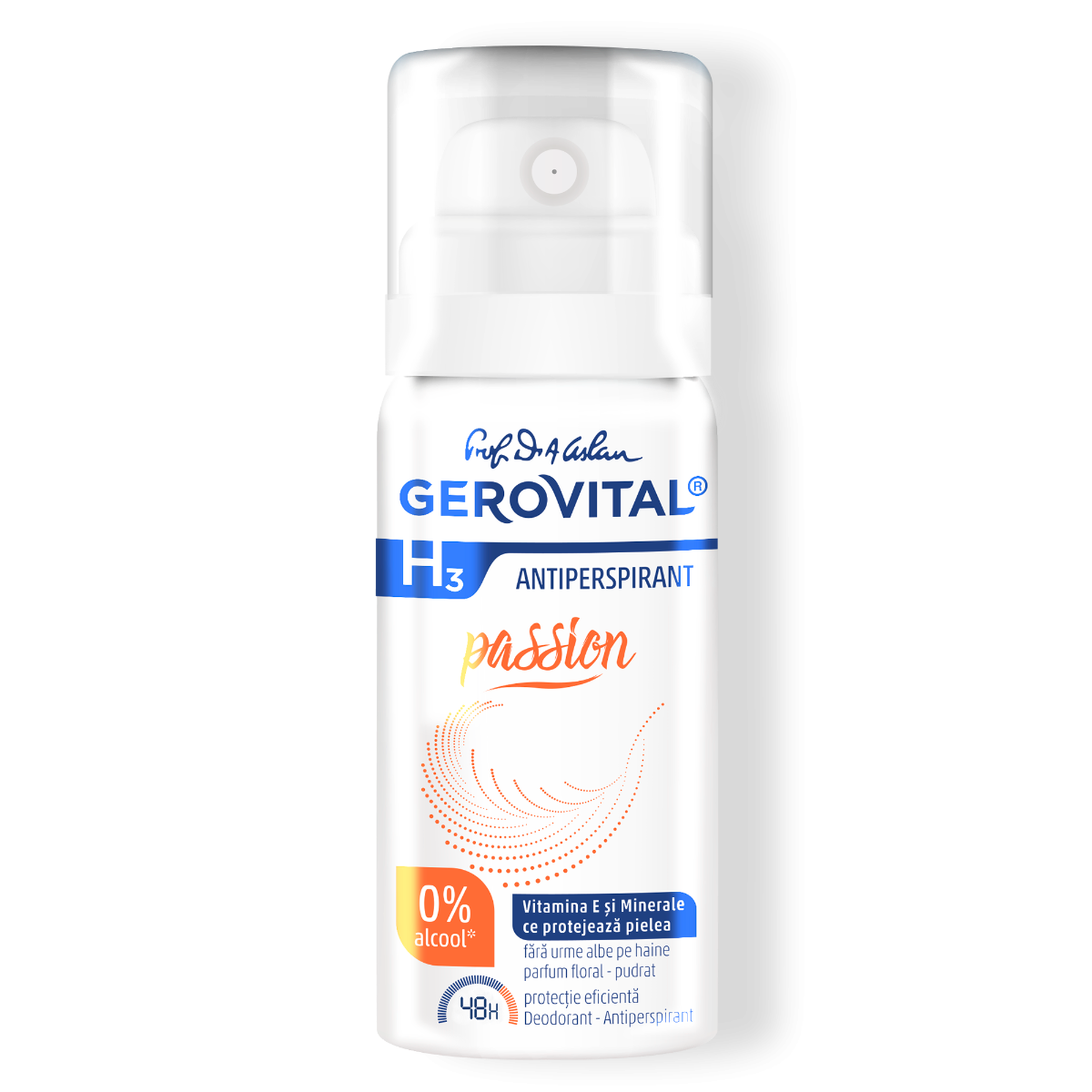 GEROVITAL H3 Passion Антиперспирант дезодоранс, 40 мл